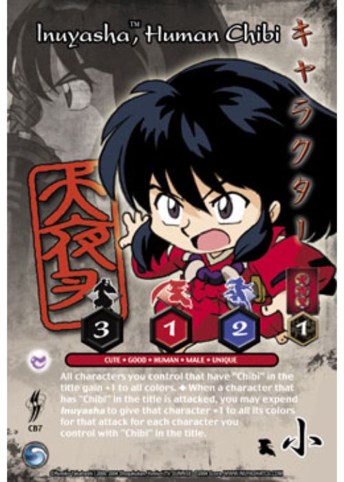 InuYasha TCG | Inuyasha, Human Chibi (Foil) - Yokai #CB7 | The Nerd Merchant