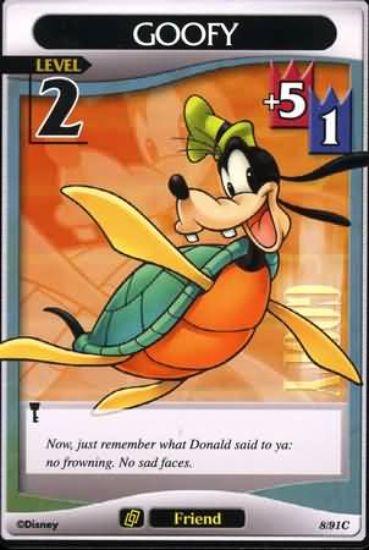 Kingdom Hearts TCG |Goofy(Atlantica) Lv2 - Base Set #8/91| The Nerd Merchant