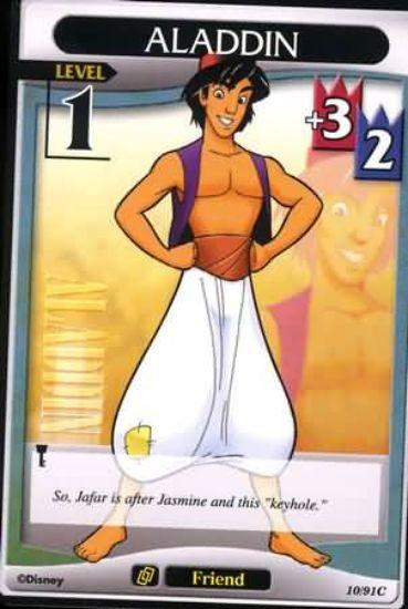 Kingdom Hearts TCG |Aladdin Lv1 - Base Set #10/91| The Nerd Merchant