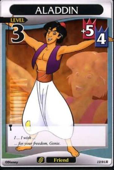 Kingdom Hearts TCG |Aladdin Lv3 - Base Set #12/91| The Nerd Merchant