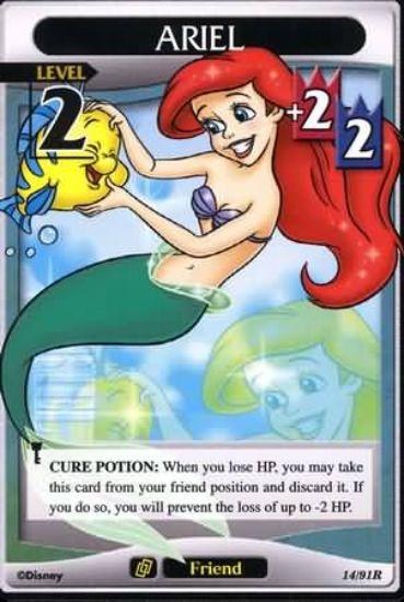 Kingdom Hearts TCG |Ariel Lv2 - Base Set #14/91| The Nerd Merchant