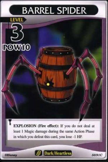 Kingdom Hearts TCG |Barrel Spider Lv3