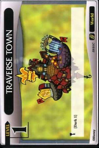 Kingdom Hearts TCG |Traverse Town Lv1 - Base Set #59/91| The Nerd Merchant