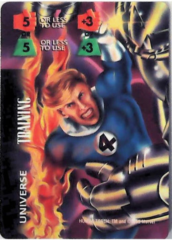 OverPower CCG | 5 Fighting Strength +3 (Human Torch) | The Nerd Merchant