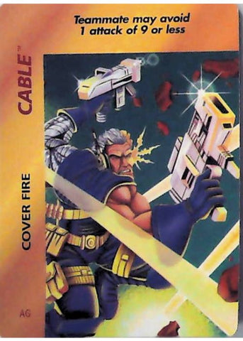 OverPower CCG | Cable - Cover Fire | The Nerd Merchant