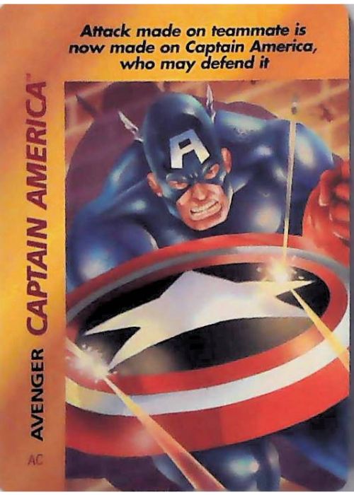 OverPower CCG | Captain America - Avenger | The Nerd Merchant