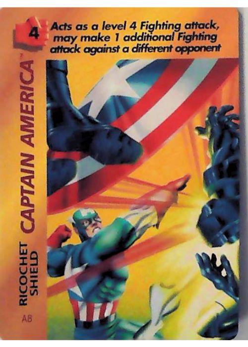 OverPower CCG | Captain America - Ricochet Shield | The Nerd Merchant