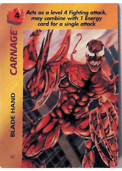 OverPower CCG | Carnage - Blade Hand | The Nerd Merchant