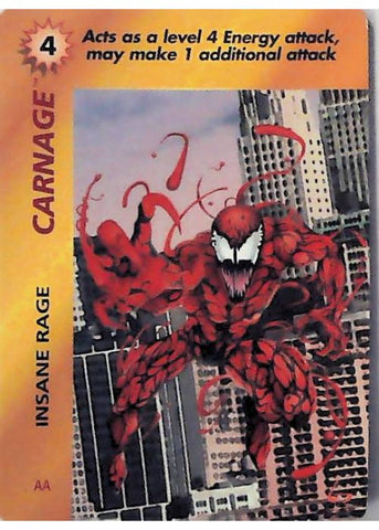 OverPower CCG | Carnage - Insane Rage | The Nerd Merchant