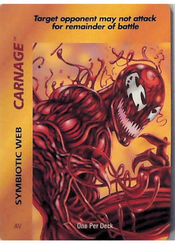 OverPower CCG | Carnage - Symbiotic Web | The Nerd Merchant