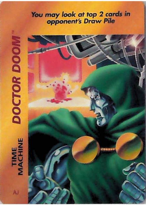 OverPower CCG | Doctor Doom - Time Machine | The Nerd Merchant