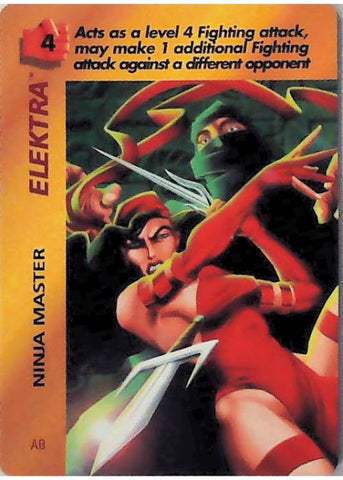 OverPower CCG | Elektra - Ninja Master | The Nerd Merchant