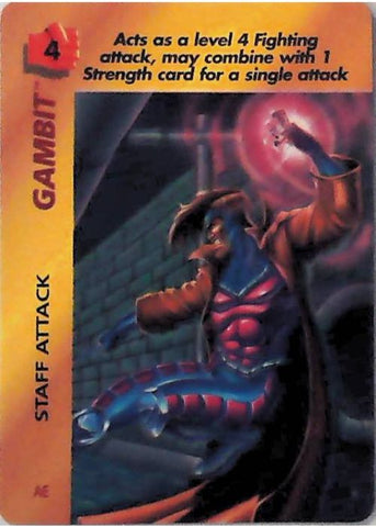 OverPower CCG | Gambit - Staff Attack | The Nerd Merchant