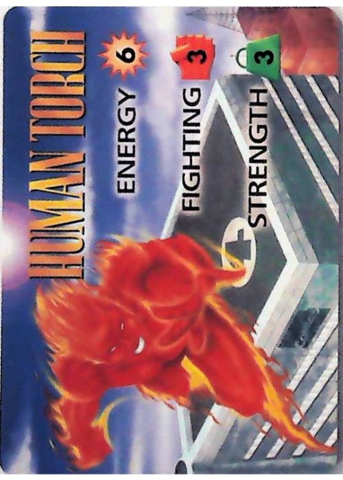 OverPower CCG | Human Torch | The Nerd Merchant