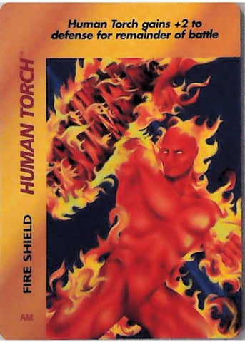 OverPower CCG | Human Torch - Fire Shield | The Nerd Merchant