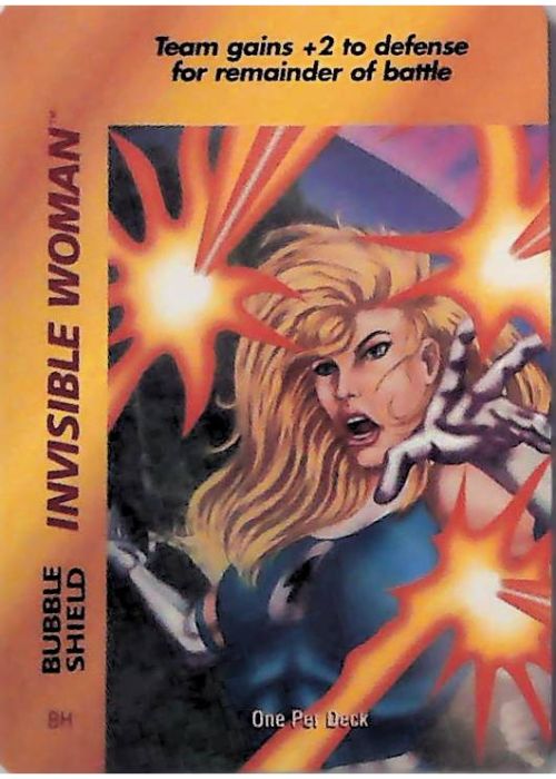 OverPower CCG | Invisible Woman - Bubble Shield | The Nerd Merchant