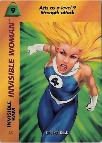 OverPower CCG | Invisible Woman - Invisible Ram | The Nerd Merchant