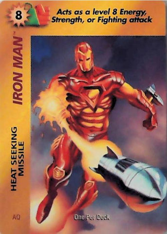 OverPower CCG | Iron Man - Heat Seeking Missile | The Nerd Merchant