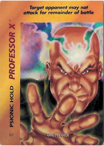 OverPower CCG | Professor X - Psionic Hold | The Nerd Merchant