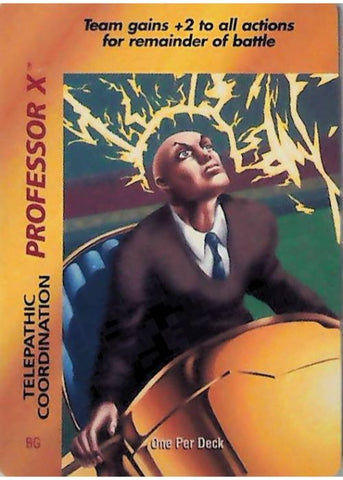 OverPower CCG | Professor X - Telepathic Coordination | The Nerd Merchant