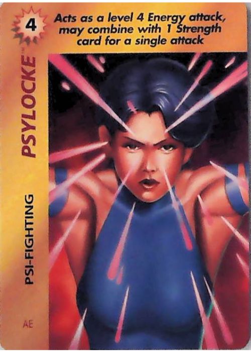 OverPower CCG | Psylocke - Psi-Fighting | The Nerd Merchant