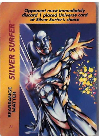 OverPower CCG | Silver Surfer - Rearrange Matter | The Nerd Merchant