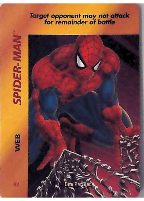 OverPower CCG | Spider-Man - Web | The Nerd Merchant