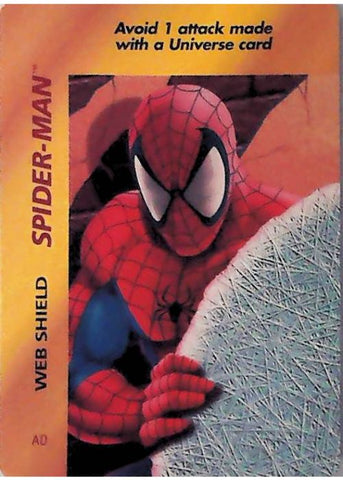 OverPower CCG | Spider-Man - Web Shield | The Nerd Merchant