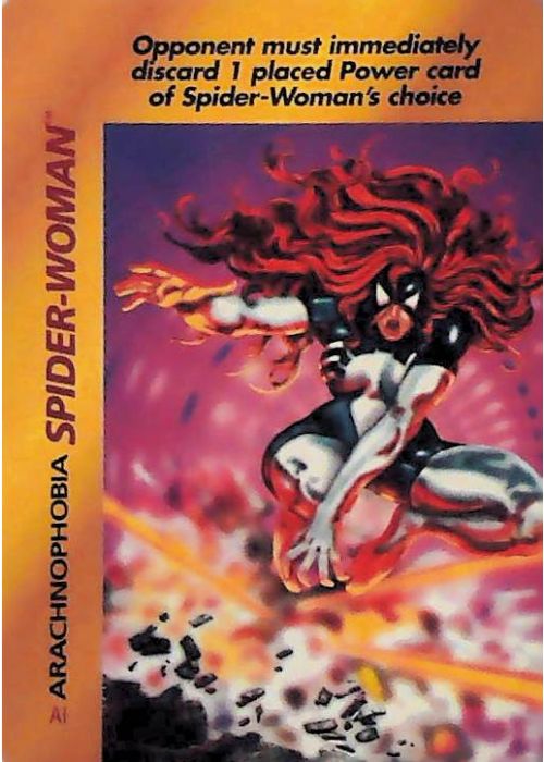 OverPower CCG | Spider-Woman - Arachnophobia | The Nerd Merchant