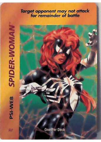 OverPower CCG | Spider-Woman - Psi-Web | The Nerd Merchant