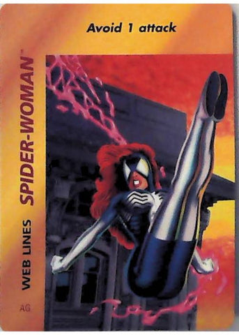 OverPower CCG | Spider-Woman - Web Lines | The Nerd Merchant