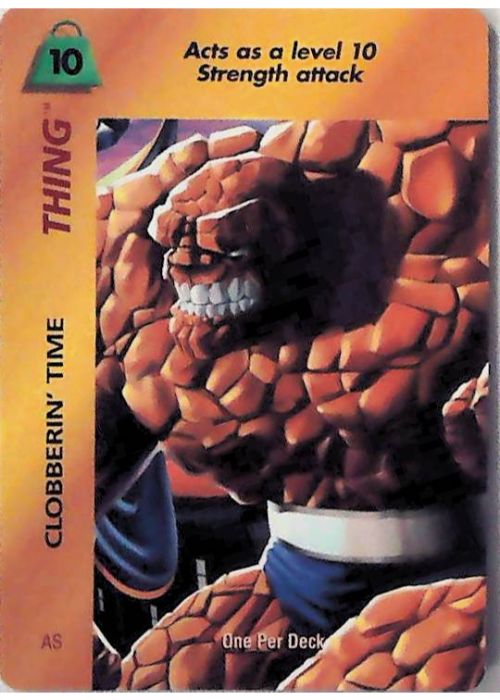 OverPower CCG | Thing - Clobberin' Time | The Nerd Merchant