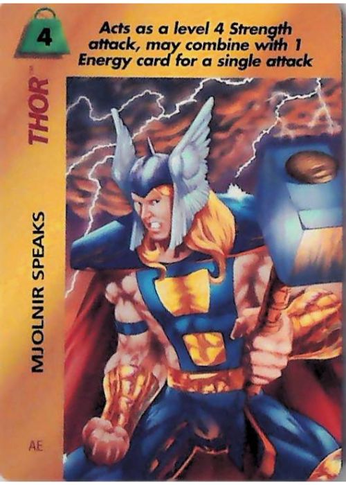 OverPower CCG | Thor - Mjolnir Speaks | The Nerd Merchant