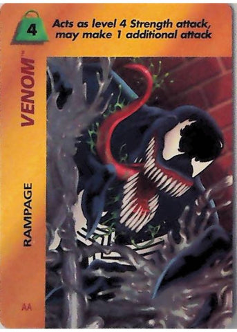 OverPower CCG | Venom - Rampage | The Nerd Merchant
