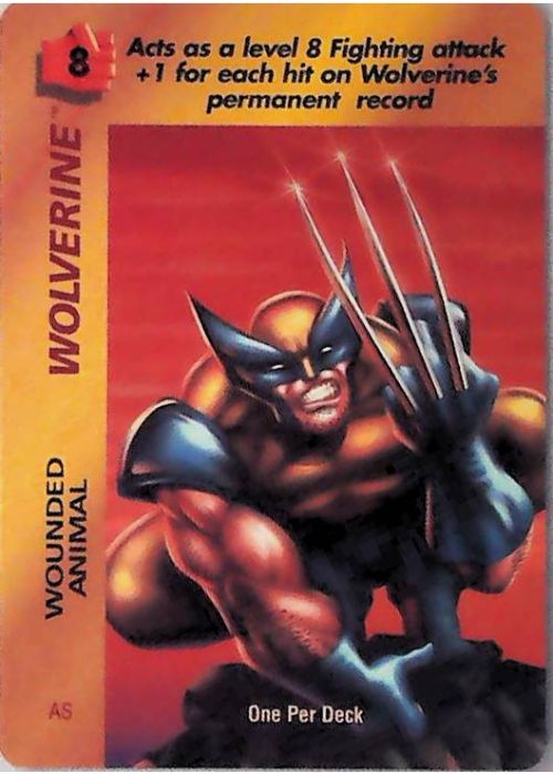 OverPower CCG | Wolverine - Wounded Animal | The Nerd Merchant