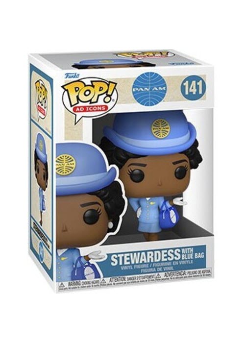 Funko Pop | Stewardess with Blue Bag - Pan Am #141 [NIP] | The Nerd Merchant