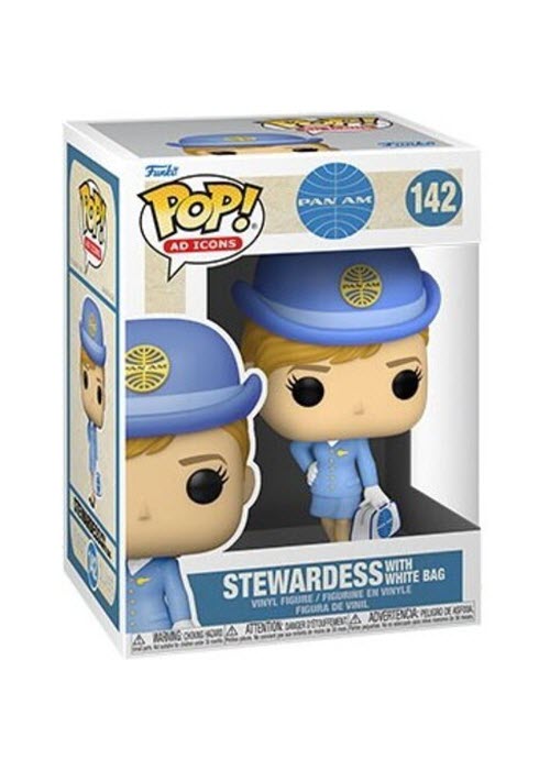 Funko Pop | Stewardess with White Bag - Pan Am - #142 [NIP] | The Nerd Merchant