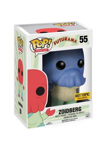 Funko Pop | Zoidberg [Hot Topic] - Futurama #55 [EUC] | The Nerd Merchant