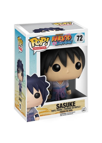 Funko Pop | Sasuke - Naruto  #72 [EUC] | The Nerd Merchant