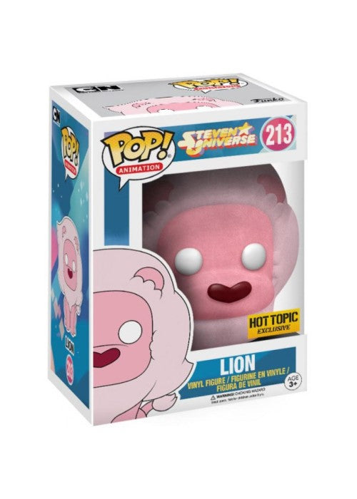 Pop! Vinyl | Lion (Flocked) [Hot Topic] - Steven Universe - #213 - | The Nerd Merchant