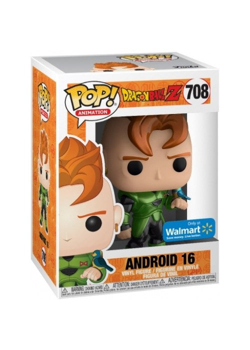 Funko Pop | Android 16 (Metallic) [Walmart] - Dragon Ball Z #708 [GUC] | The Nerd Merchant