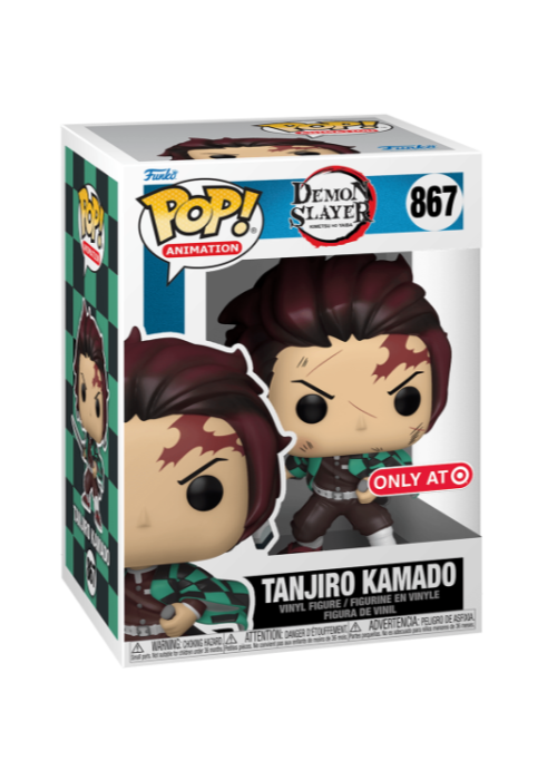 Funko Pop | Tanjiro Kamado [Target] - Demon Slayer #867 [EUC] | The Nerd Merchant