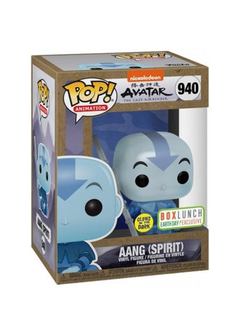 Funko Pop | Aang (Spirit) (Glow in the Dark) [Box Lunch] - Avatar #940 [EUC] | The Nerd Merchant