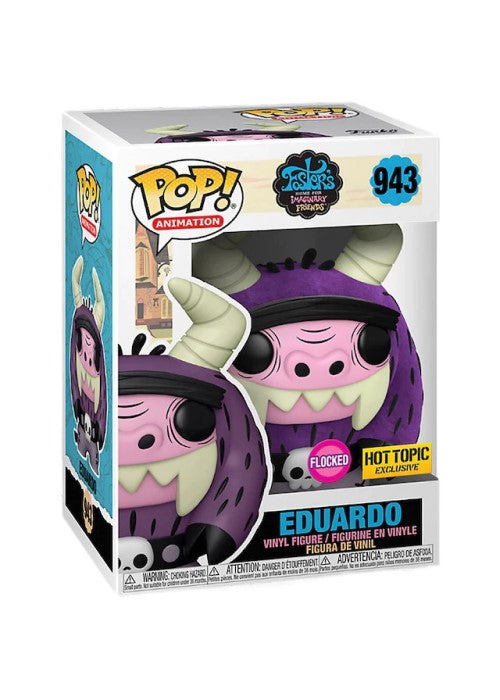 Pop! Vinyl | Eduardo (Flocked) [Hot Topic] - Foster's #943 | The Nerd Merchant