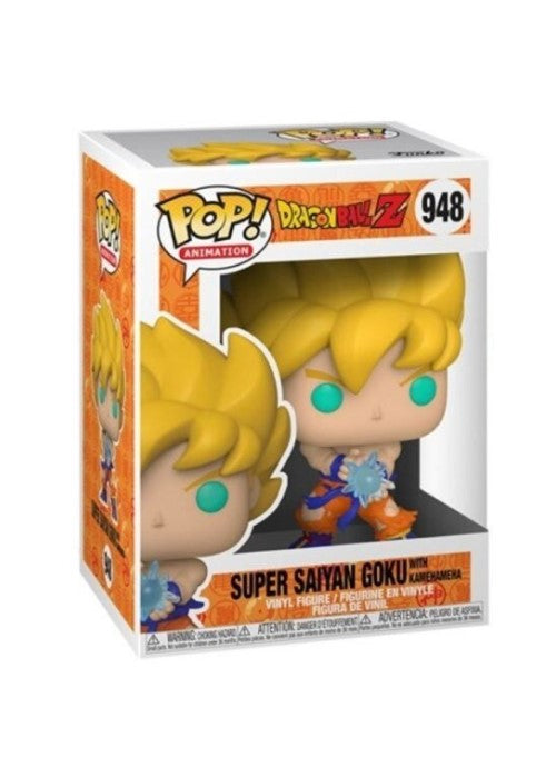 Pop! Vinyl | Super Saiyan Goku with Kamehameha - Dragon Ball Z #948 | The Nerd Merchant