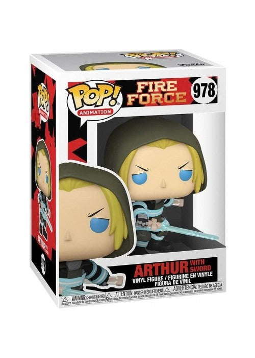 Pop! Vinyl | Arthur with Sword - Fire Force #978 | The Nerd Merchant