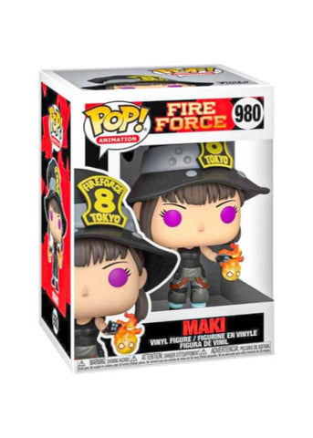 Funko Pop | Maki - Fire Force #980 [EUC] | The Nerd Merchant