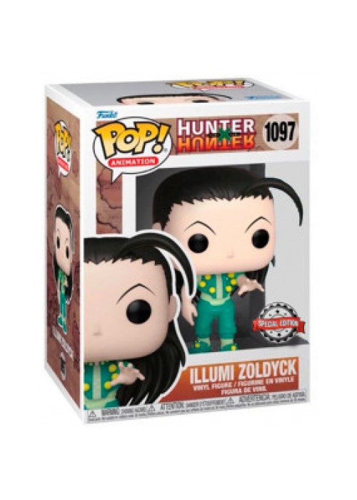 Pop! Vinyl | Illumi Zoldyck [LA Comic Con 2021] [Toy Stop] - Hunter X Hunter #1097 | The Nerd Merchant