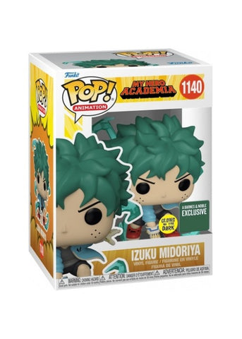 Funko Pop | Izuku Midoriya (Glows) [Barns & Noble] - My Hero Academia #1140 [EUC] | The Nerd Merchant