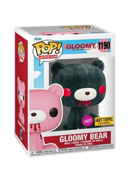 Pop! Vinyl | Gloomy Bear [Hot Topic] (Flocked Chase) - Gloomy The Naughty Grizzly #1190 | The Nerd Merchant